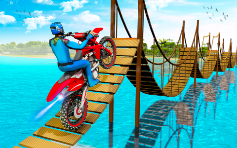 اسکرین شات بازی Bike Stunt Racing Game 4