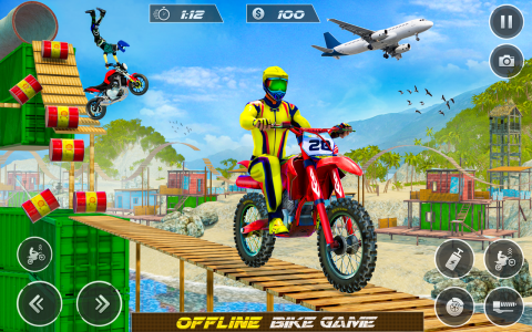 اسکرین شات بازی Bike Stunt Racing Game 3