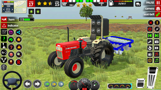 اسکرین شات 1 بازی Indian Tractor Farming 3D Game