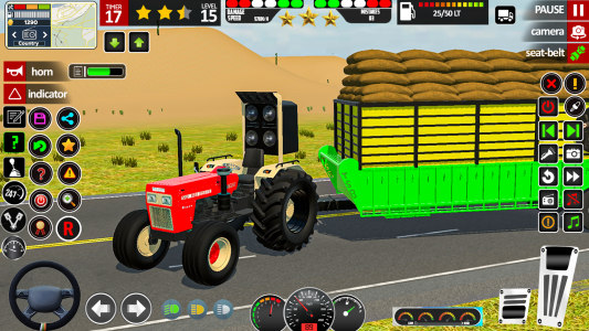 اسکرین شات 4 بازی Indian Tractor Farming 3D Game