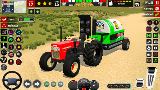 اسکرین شات 6 بازی Indian Tractor Farming 3D Game