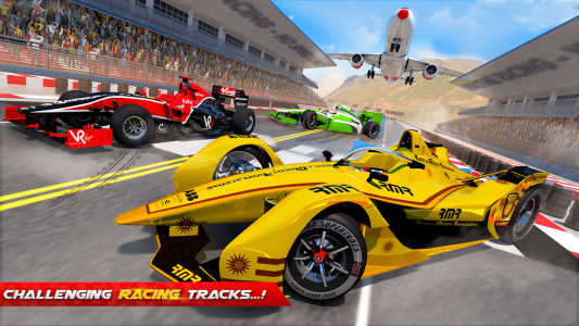 اسکرین شات برنامه Formula Car Racing Stunt Games 3