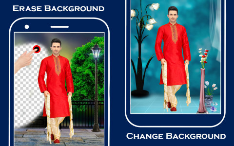 اسکرین شات برنامه Men sherwani suit photo editor 2