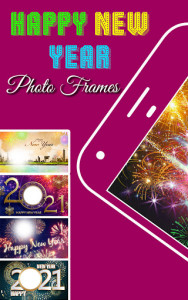 اسکرین شات برنامه New Year Photo Editor – Photo Frames 7