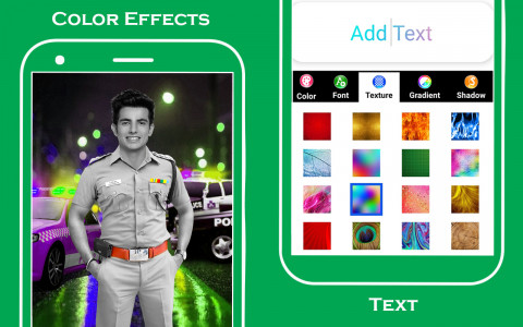 اسکرین شات 4 برنامه Men police suit photo editor
