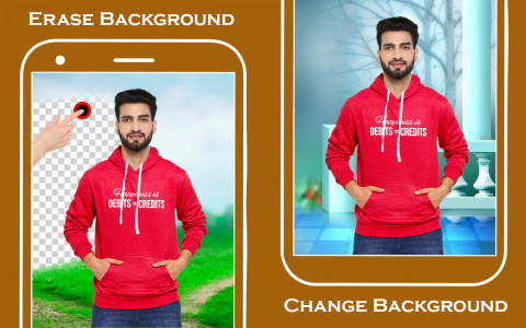اسکرین شات 2 برنامه Sweatshirt T shirt photo suit