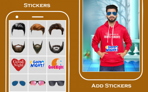 اسکرین شات 3 برنامه Sweatshirt T shirt photo suit