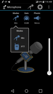 اسکرین شات برنامه Microphone 1