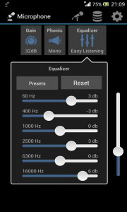 اسکرین شات 4 برنامه Microphone