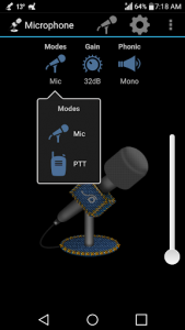 اسکرین شات برنامه Microphone 1