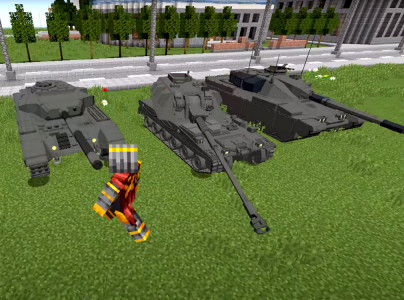 اسکرین شات برنامه Tank War Mod 3