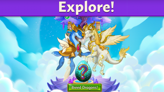 اسکرین شات 6 بازی Merge Dragons!