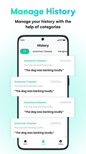 اسکرین شات 8 برنامه Grammar Check & Spell Checker