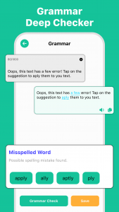 اسکرین شات برنامه Grammar Checker - Spell Check 2