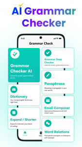 اسکرین شات برنامه Grammar Checker - Spell Check 1