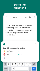 اسکرین شات 3 برنامه Grammarly-AI Writing Assistant