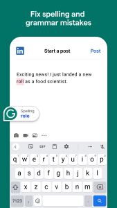 اسکرین شات 6 برنامه Grammarly-AI Writing Assistant