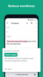 اسکرین شات برنامه Grammarly - Grammar Keyboard 4