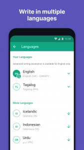 اسکرین شات برنامه Grammarly - Grammar Keyboard 6