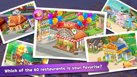 اسکرین شات 2 بازی Cooking Adventure - Diner Chef