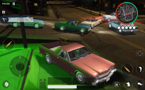 اسکرین شات بازی Grand Gangster Simulator Miami City Auto Theft 3