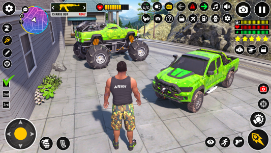 اسکرین شات برنامه Army Vehicle Transport Game 1