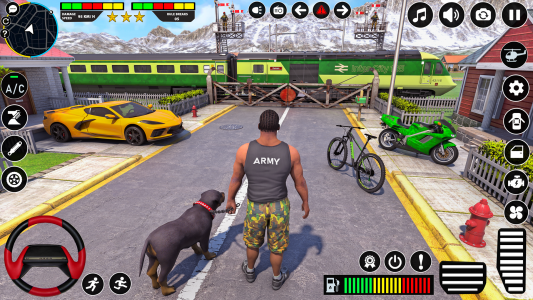 اسکرین شات برنامه Army Vehicle Transport Game 3