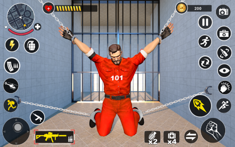 اسکرین شات برنامه Grand Jail Prison Break Escape 3