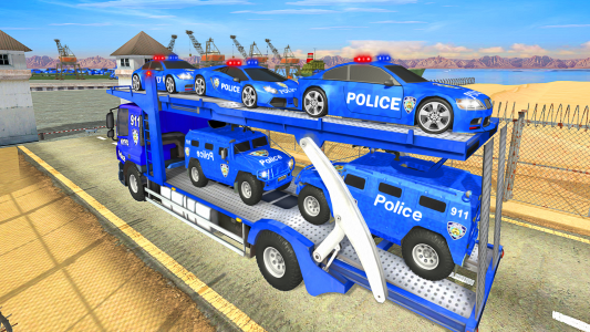 اسکرین شات برنامه Grand Police Transport Truck 8