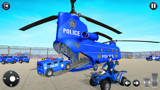 اسکرین شات 4 برنامه Grand Police Transport Truck