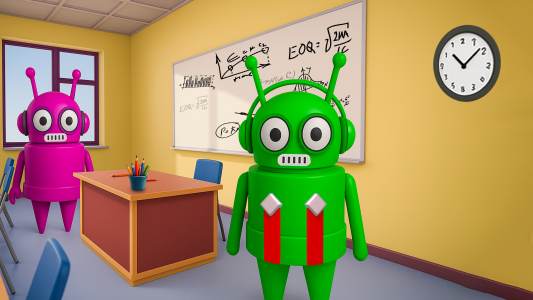 اسکرین شات 2 برنامه Bad Student: School Chaos