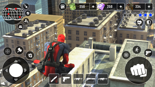 اسکرین شات 2 برنامه Super Hero Robot Speed 3D Game