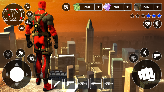 اسکرین شات 1 برنامه Super Hero Robot Speed 3D Game
