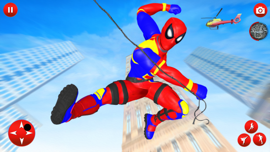 اسکرین شات برنامه Police Speed Hero: Rope Hero 2