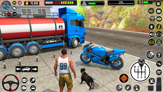 اسکرین شات بازی Truck Driving School Simulator 1