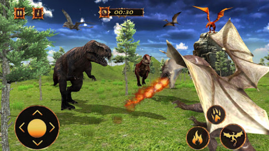 اسکرین شات بازی Grand Dragon Fire Simulator - Epic Battle 2019 4