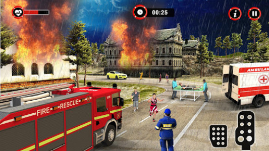 اسکرین شات بازی Hurricane Rescue Simulator 2018 - Ambulance Rescue 3