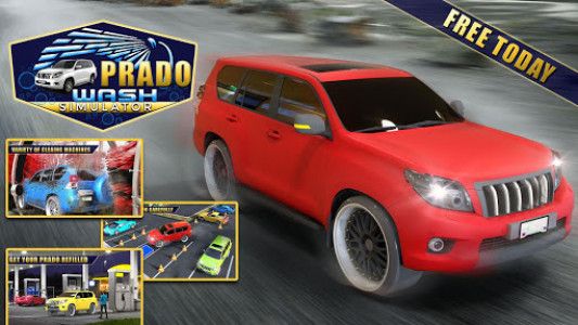 اسکرین شات بازی Prado Car Wash Simulator 2018 - Prado Parking Sim 7