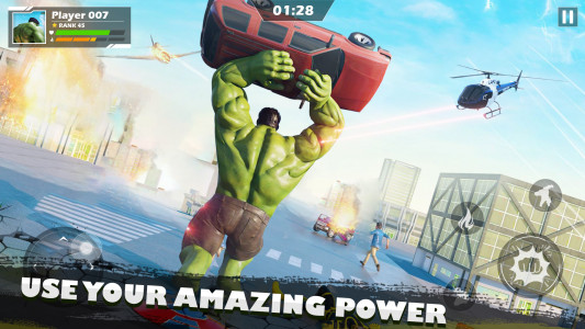 اسکرین شات 1 بازی Grand Monster Superhero Games