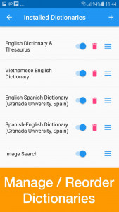 اسکرین شات 7 برنامه Dict Box: Universal Dictionary