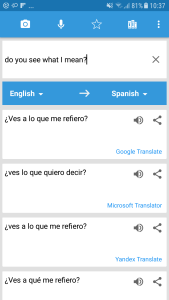 اسکرین شات 1 برنامه Translate Box - multiple trans