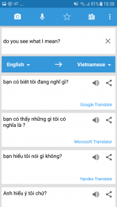 اسکرین شات برنامه Translate Box - multiple translators in one app 5