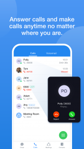 اسکرین شات 2 برنامه Grandstream Wave
