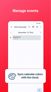 اسکرین شات برنامه Sync for iCloud Calendar 3