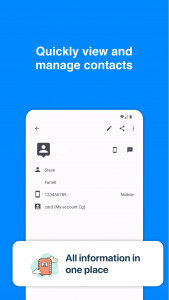 اسکرین شات برنامه Sync for iCloud Contacts 2