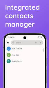 اسکرین شات 3 برنامه iMail: Sync mail securely