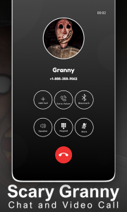 اسکرین شات برنامه Granny's Fake Chat Video Call 4