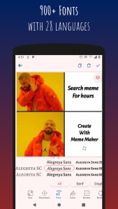اسکرین شات برنامه Meme Maker Free Graphic Design Meme Generator 5