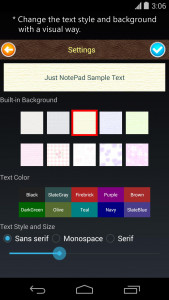اسکرین شات برنامه Just Notepad for Android 6