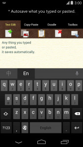 اسکرین شات برنامه Just Notepad for Android 1